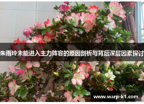 朱雨玲未能进入主力阵容的原因剖析与背后深层因素探讨 朱雨玲未能进入主力阵容的原因剖析与背后深层因素探讨